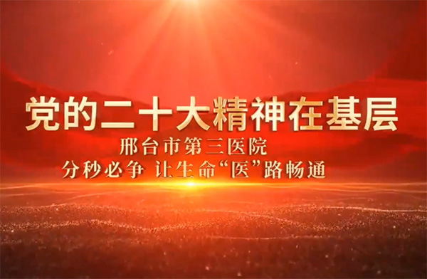 【党的二十大精神在基层】 邢台市第三医院魏玉清： 分秒必争 让生命“医”路畅通